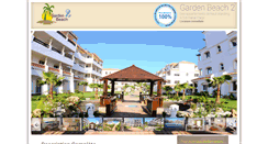 Desktop Screenshot of gardenbeach.ma